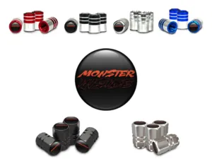 Rim Valve Stem Caps for Cars Glossy